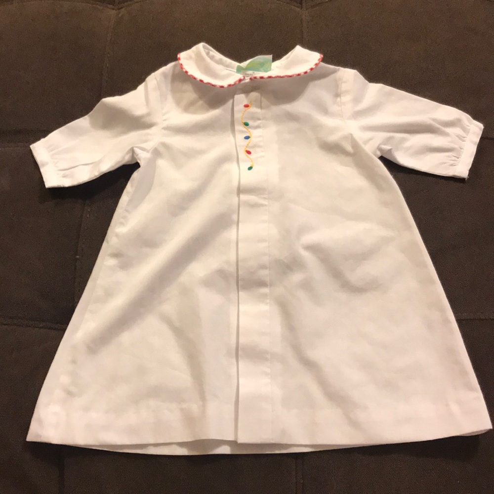 Newborn Christmas smock